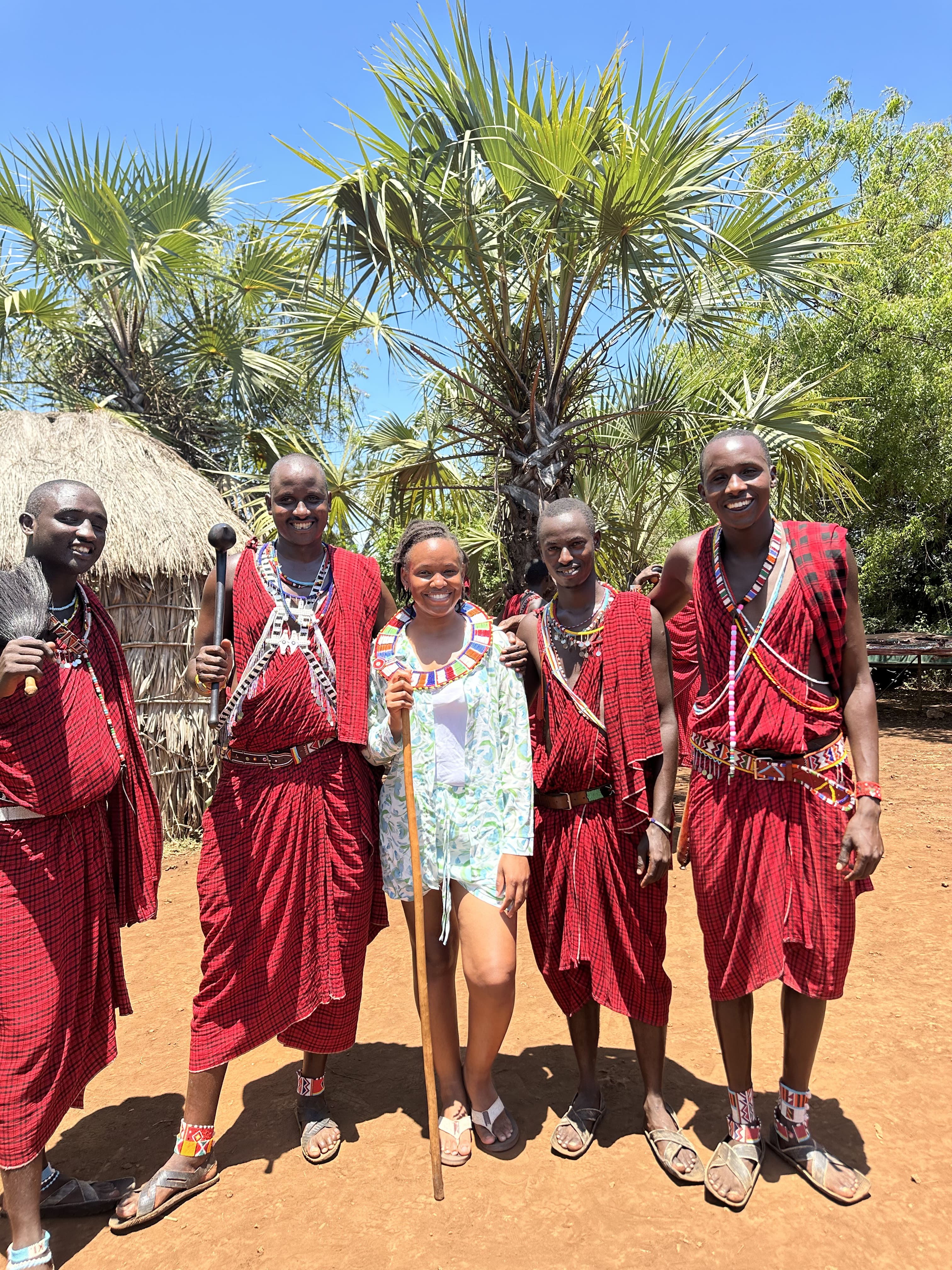 Guests on a Pearl Link Safaris experience